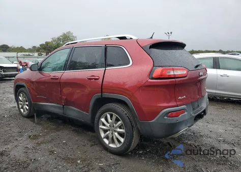 2015 Jeep Cherokee Limited z USA, uszkodzony, nr VIN 1C4PJMDS1FW729841